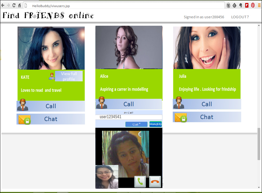 Dating sites with anonymous call and chat