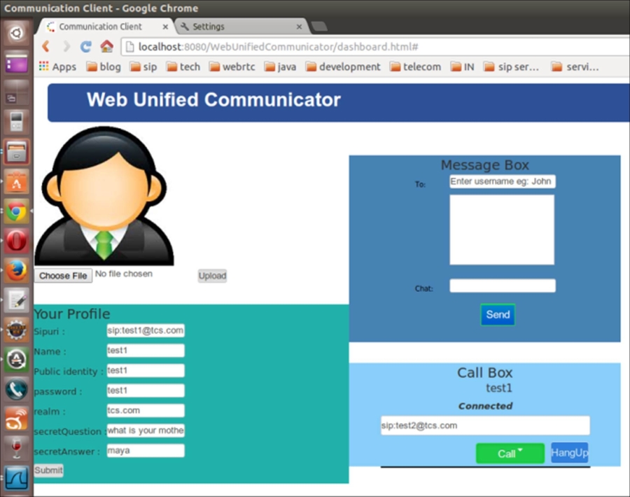 Chrome browser support for WebRTC clients